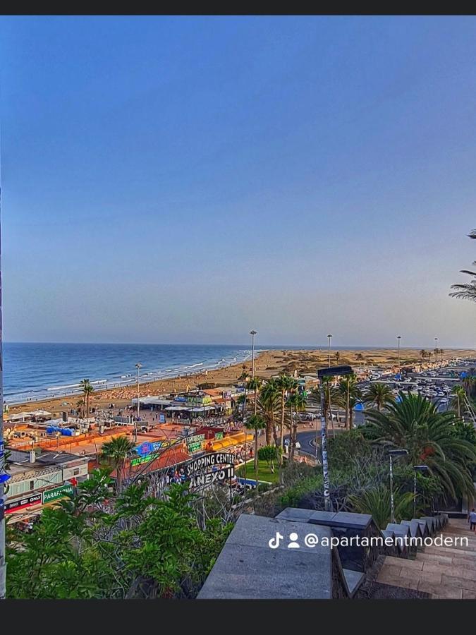 Apartment Modern 2 Playa Del Ingles San Bartolomé Exteriér fotografie